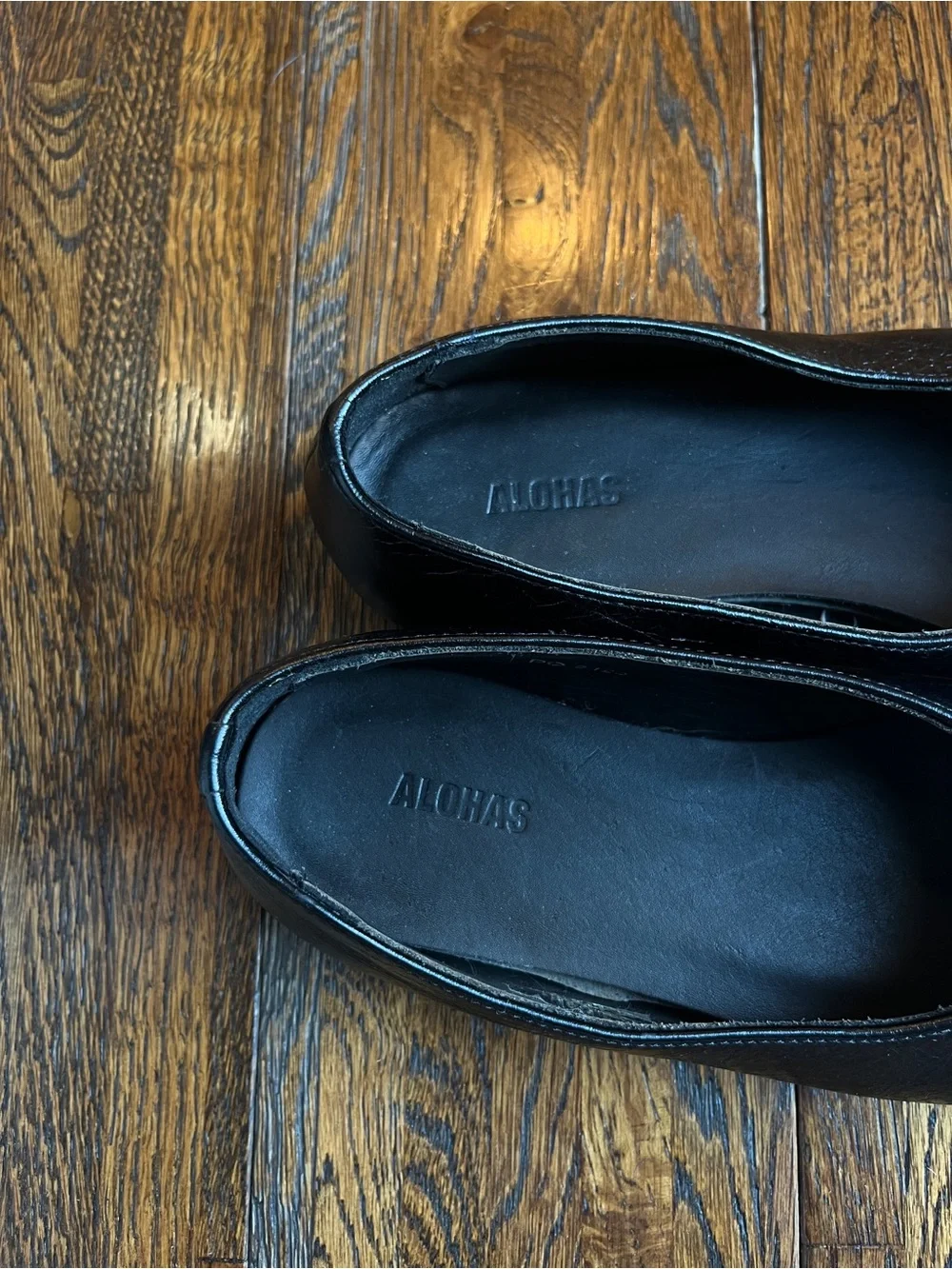ALOHAS Edie Leather Ballet Flat